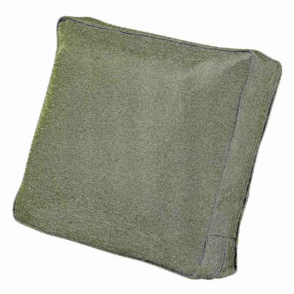 Classic Accessories Montlake FadeSafe Patio Lounge Chair/Loveseat Back Cushion, 21 x 15 x 4 Inch, Heather Fern 62-123-HFERN-EC - main